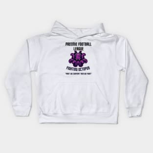 Preemie Football League "Fighting Octopus" Kids Hoodie